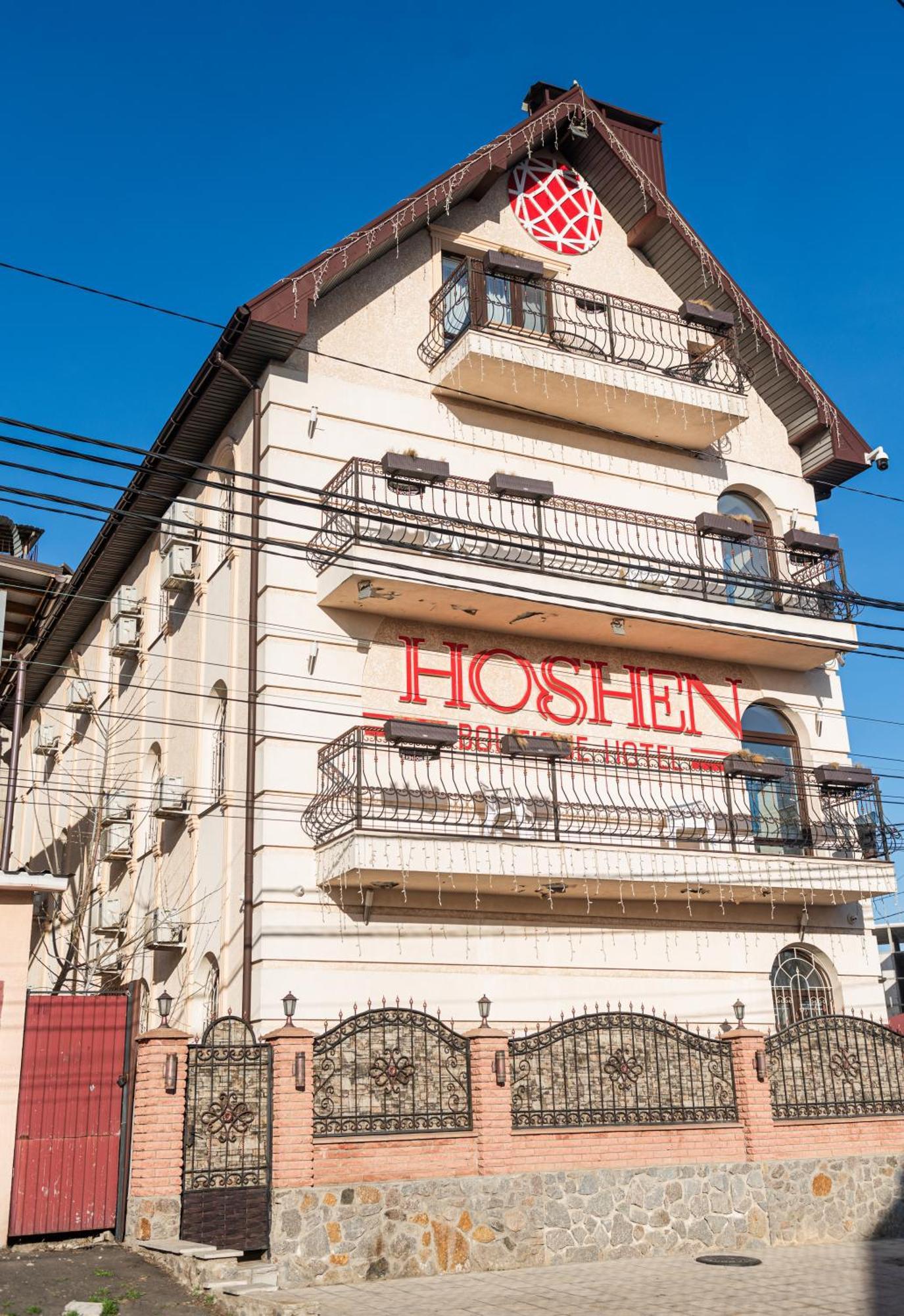 Hoshen Hotel Oeman Buitenkant foto